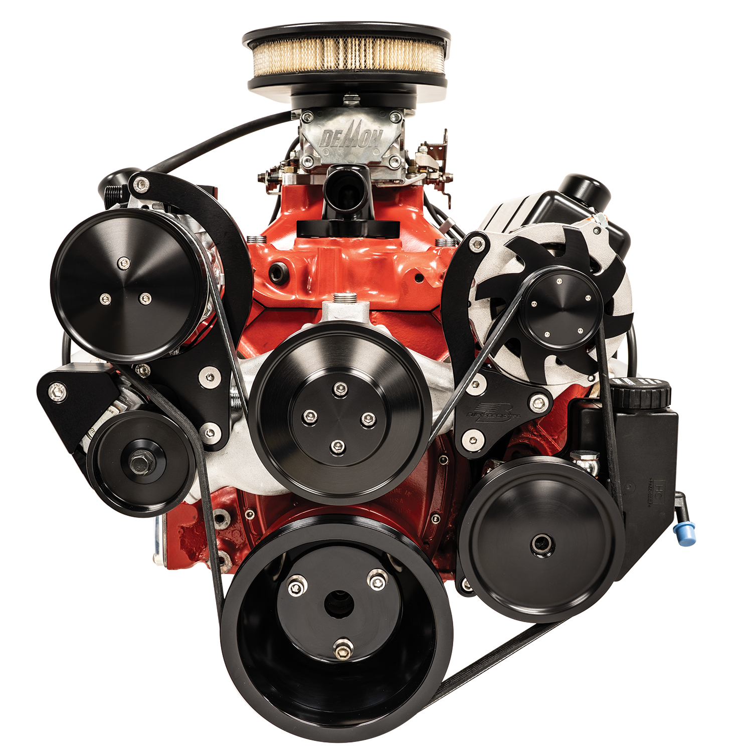 Big Block Chevy Street Trac Serpentine System - Billet Specialties