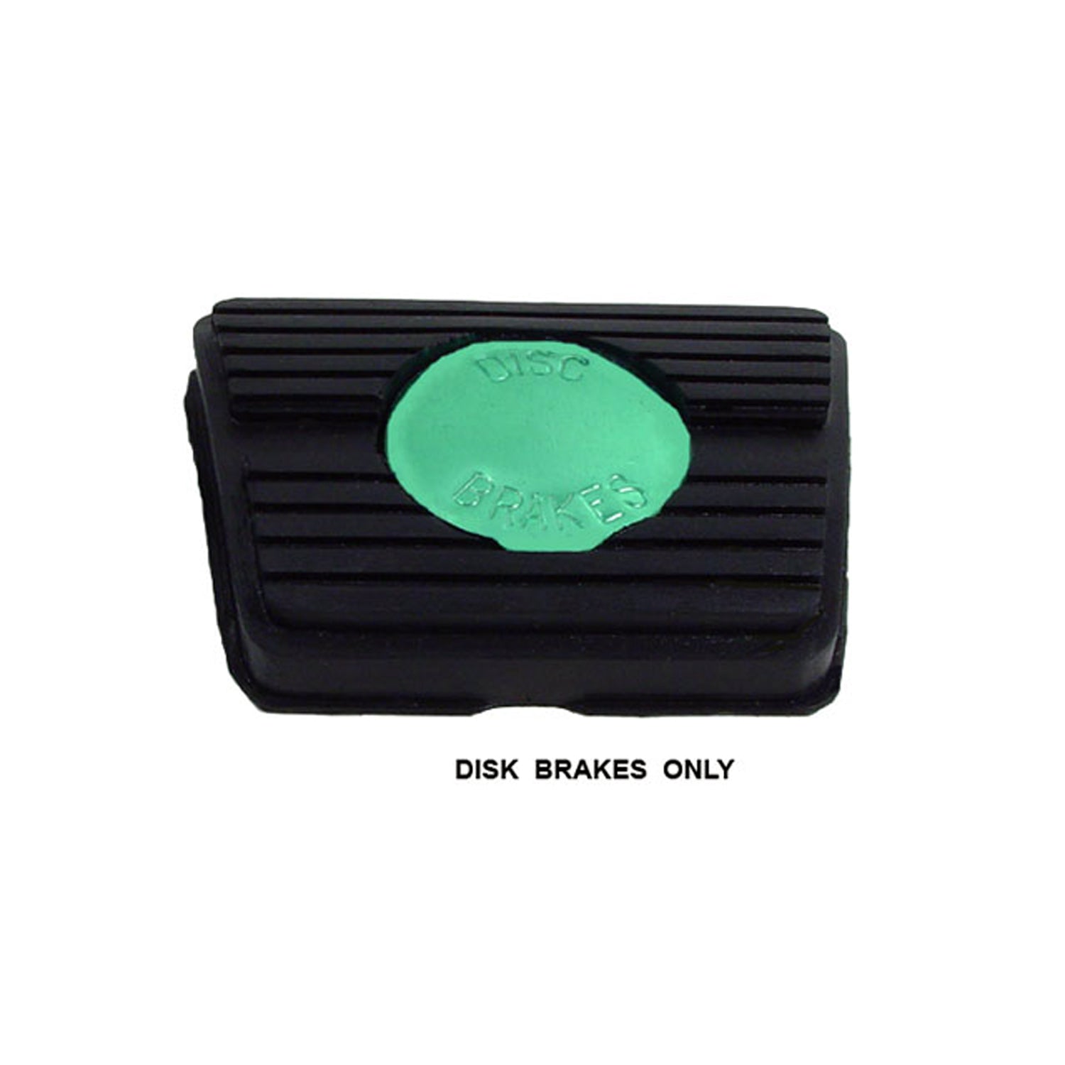 Clutch or Brake Pedal Pads w/ SS Center For Chevrolet Camaro 1967-1969; CB 99-H