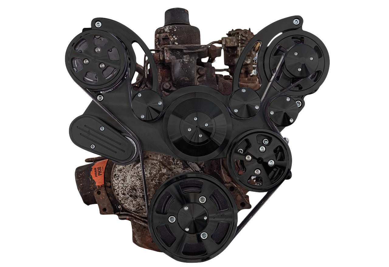 1962-88 Chevy Inline 6 - 194, 230, and 250 Wraptor Serpentine Drive System