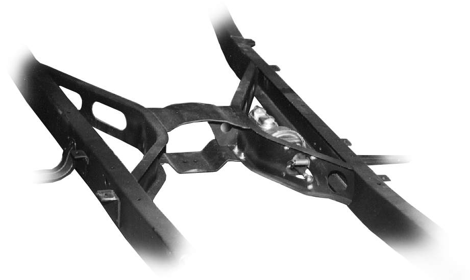 1935-36 Chevy Master X Member Frame Modification Kit