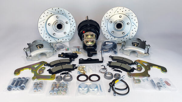 1957-64 Ford F100 Pick Up Legend High Performance Series Front Disc Brake Kit and Power Brake Conversion