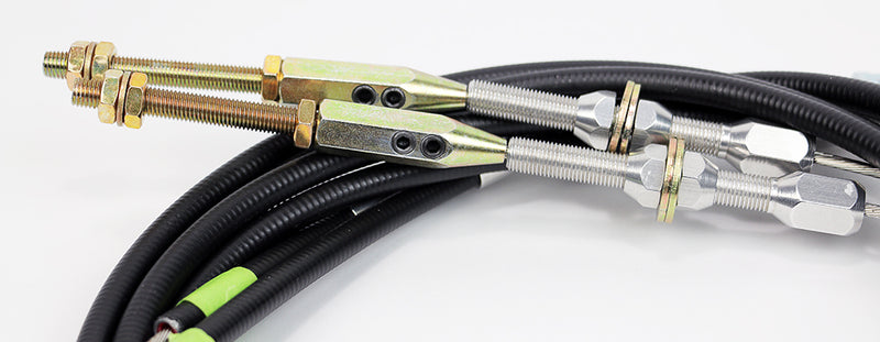 UNIVERSAL EMERGENCY BRAKE CABLE KIT (Includes 2-5' cables and Cable Connectors)