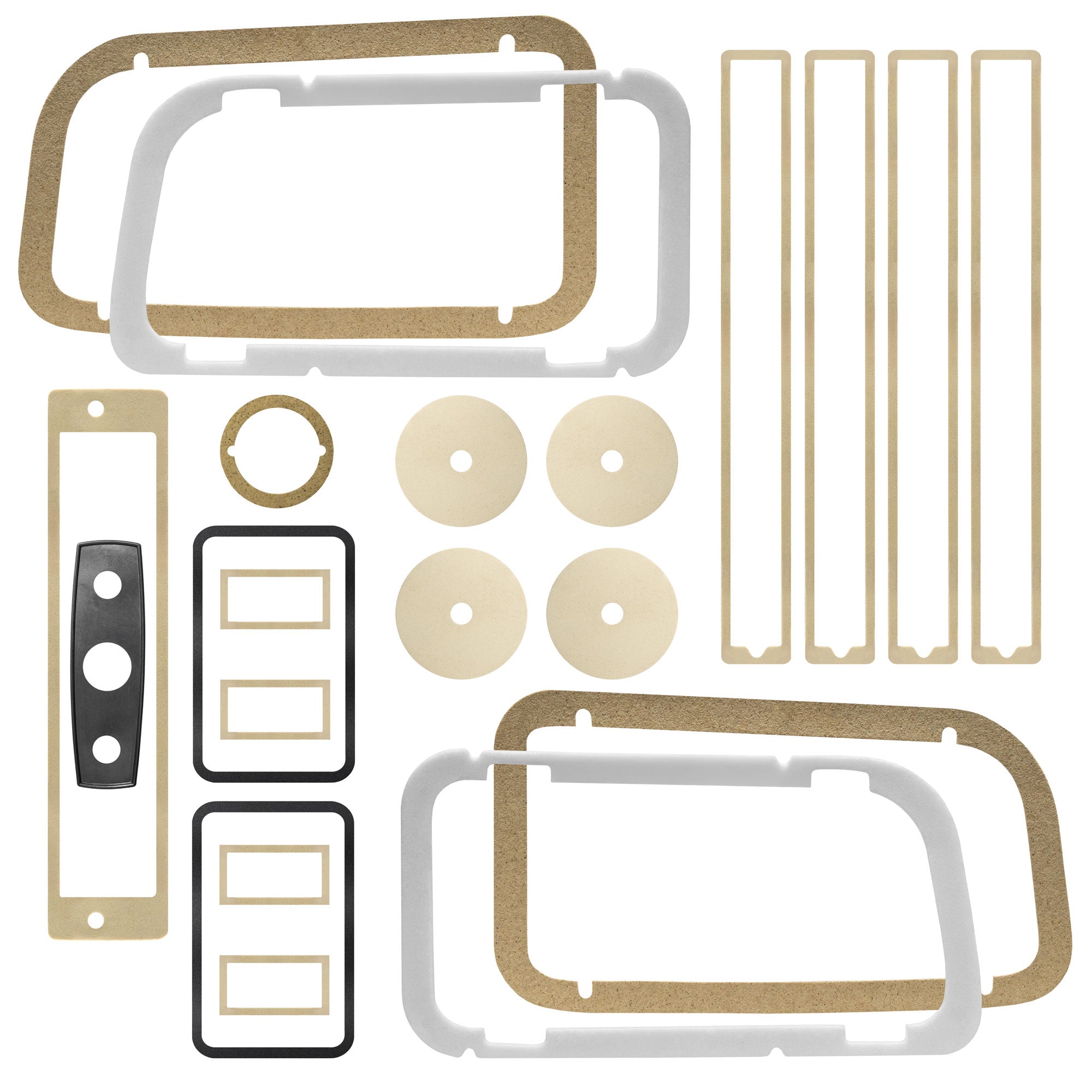 Lens Gasket Kit For Plymouth Barracuda 1970-1971 22-Piece; LGK 7711-100