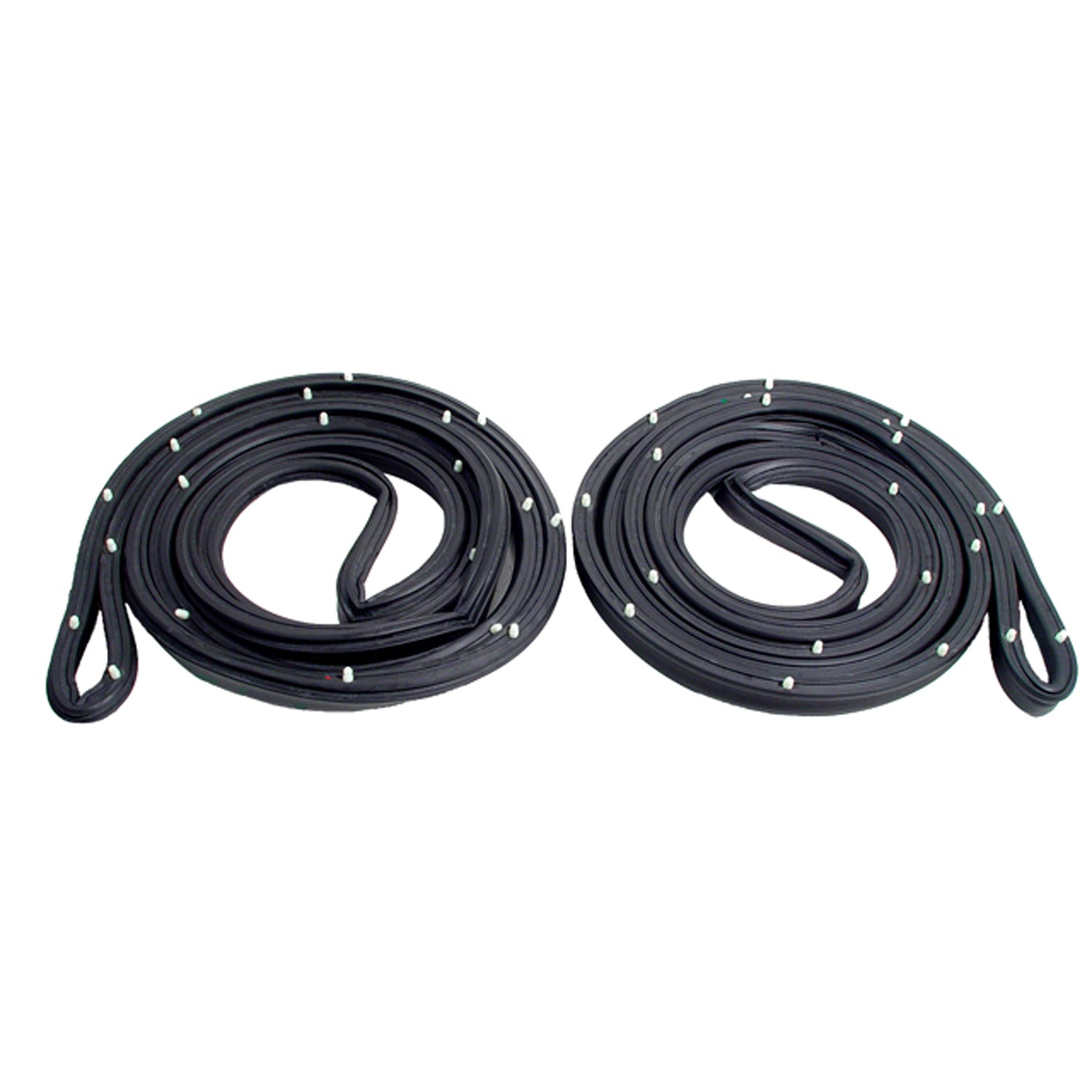 Molded Door Seals with Clips For Chevrolet Chevelle 64-65, Malibu 1964; LM 12-N