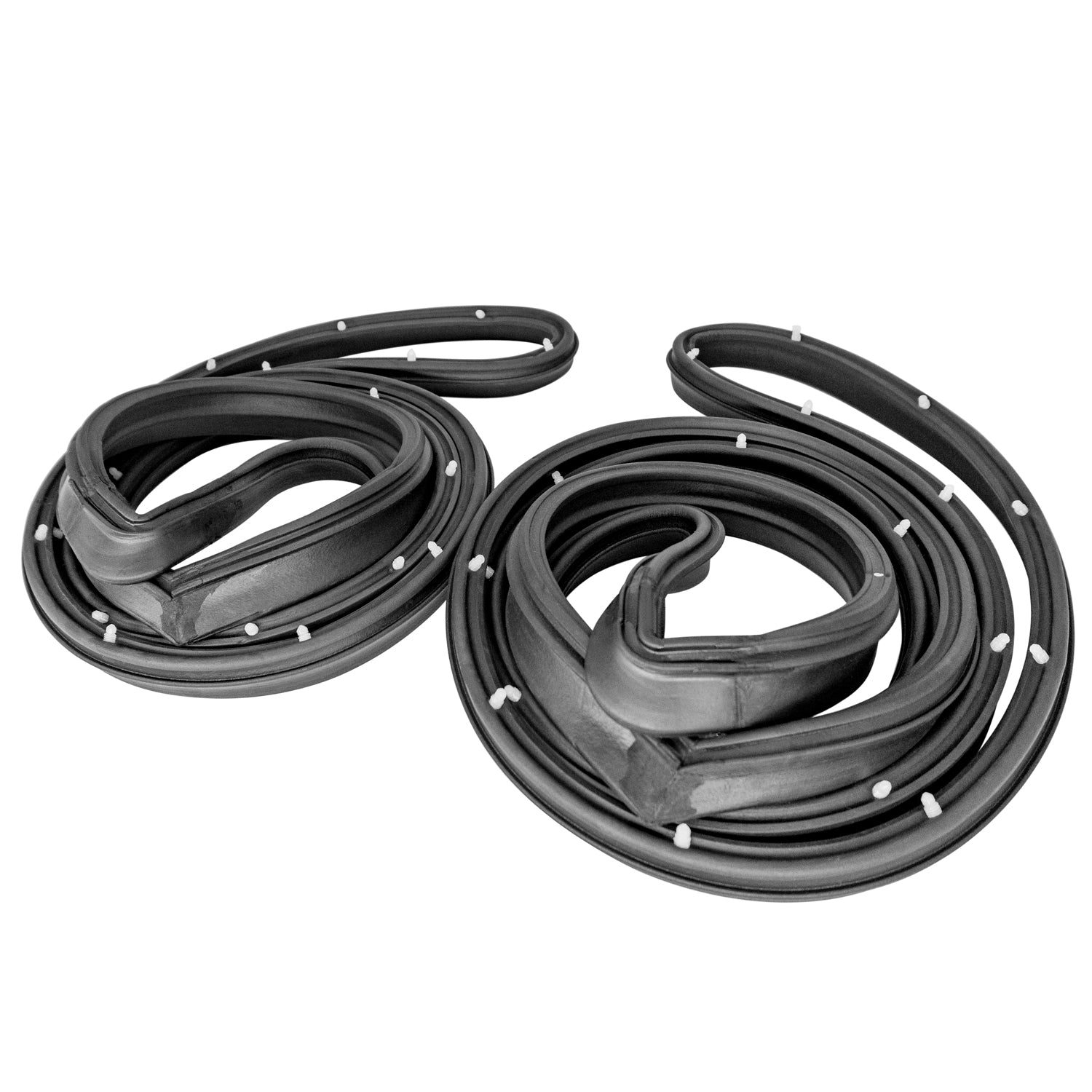 Rear Molded Door Seals For Buick LeSabre 1975-1976; LM 16-G/S