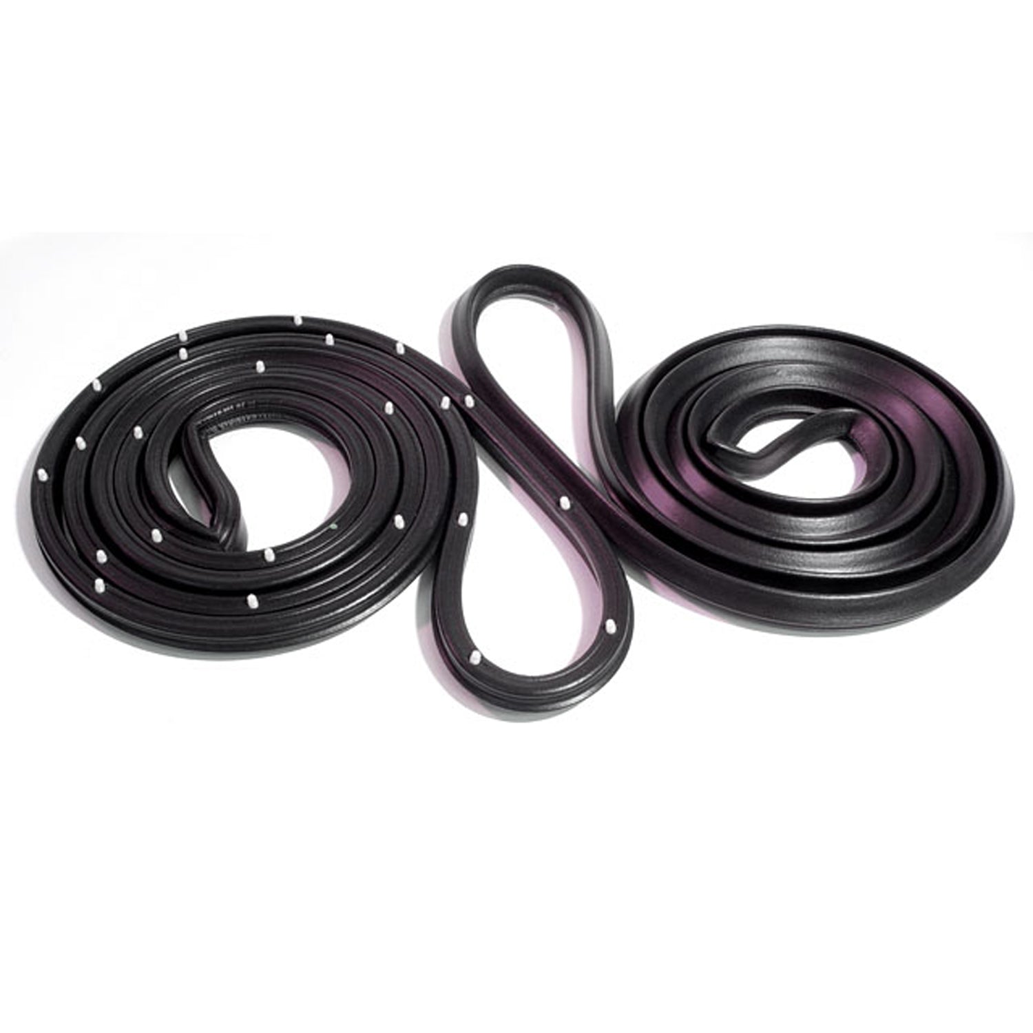 Rear Molded Door Seals 4-Door Sedan For Cadillac Seville 1976-1979; LM 18-K/R