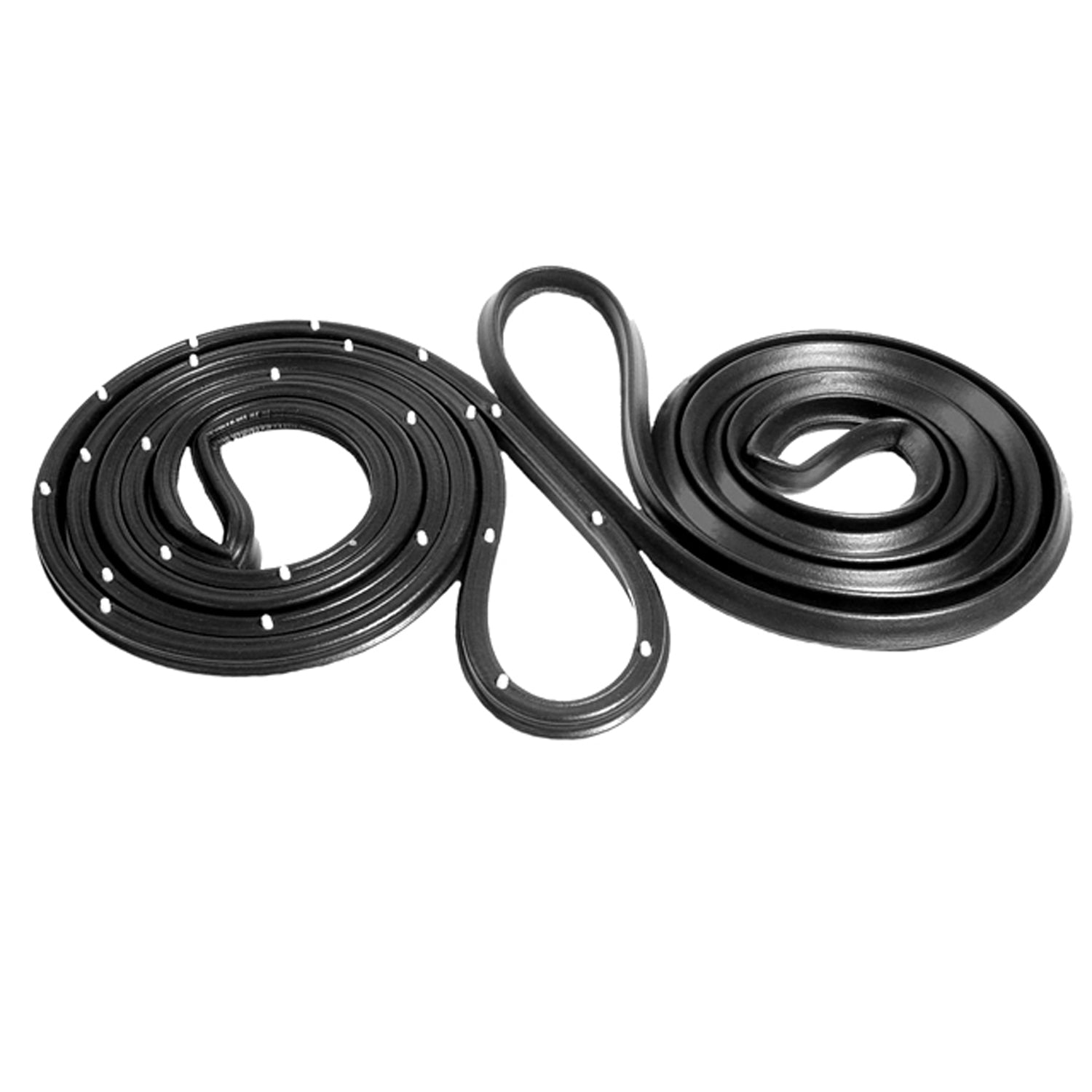 Molded Door Seals with Clips For Chevrolet Bel Air 1967-1968; LM 21-E