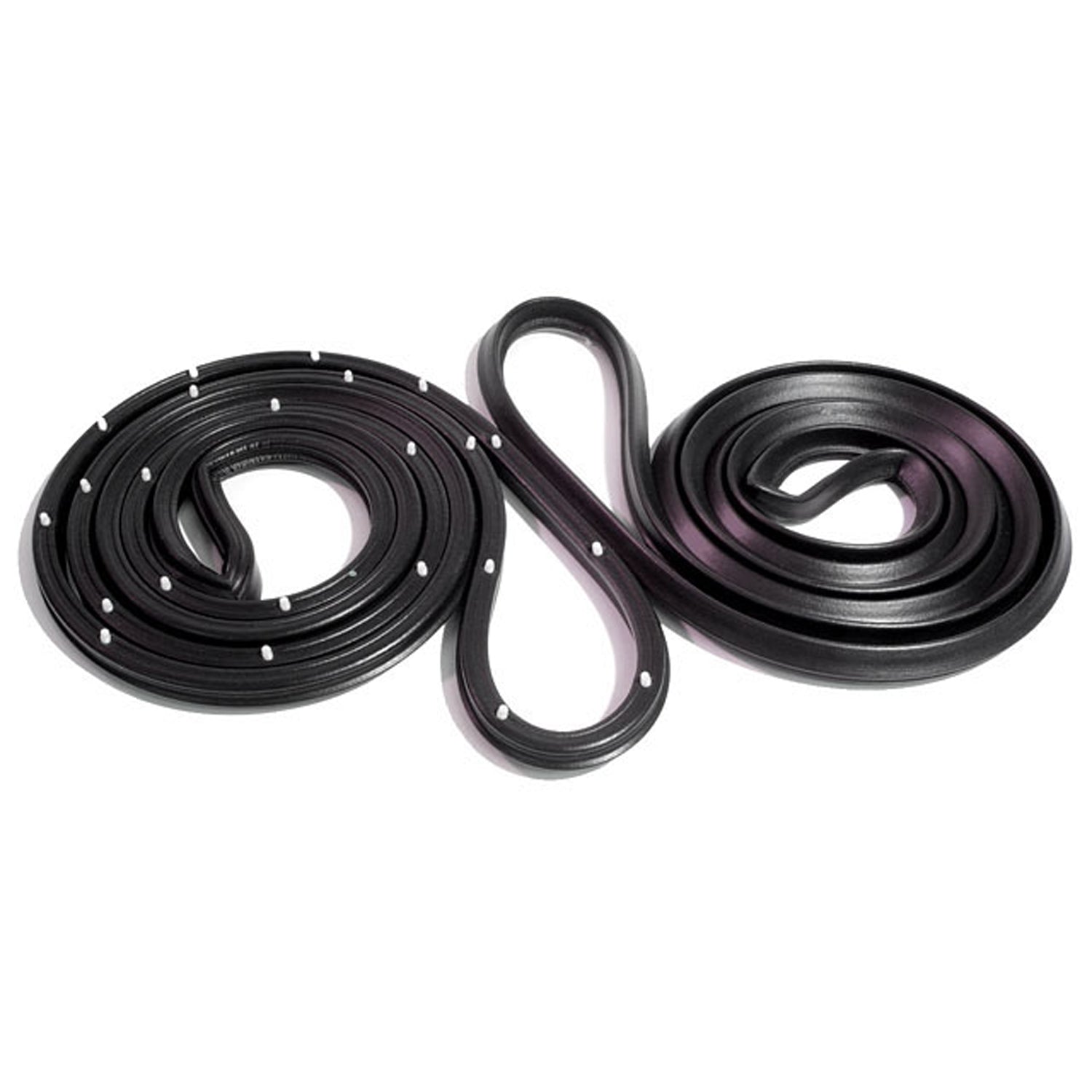Rear Molded Door Seals with Clips For Buick Electra 1967-1968; LM 21-F/R