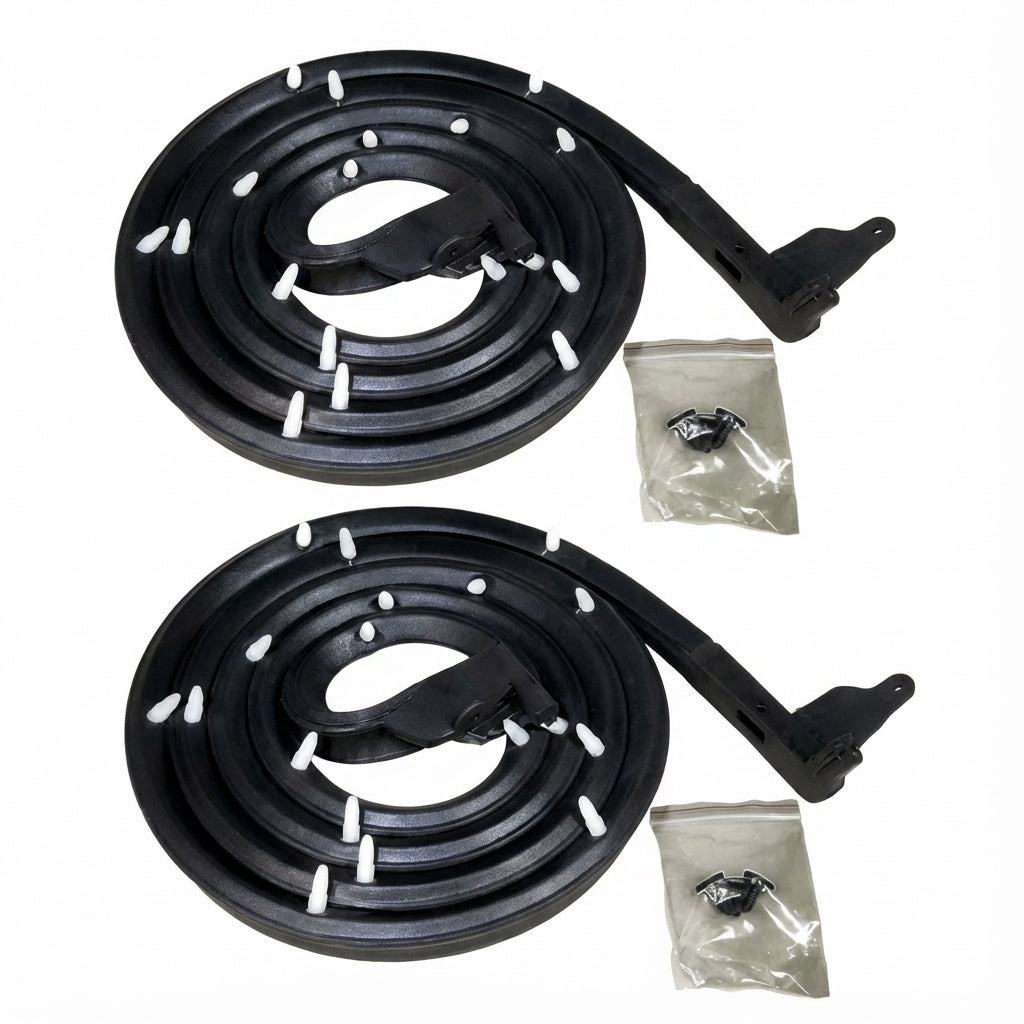 Front Molded Door Seals with Clips For Buick Electra, LeSabre 1963-1964; LM 21-L