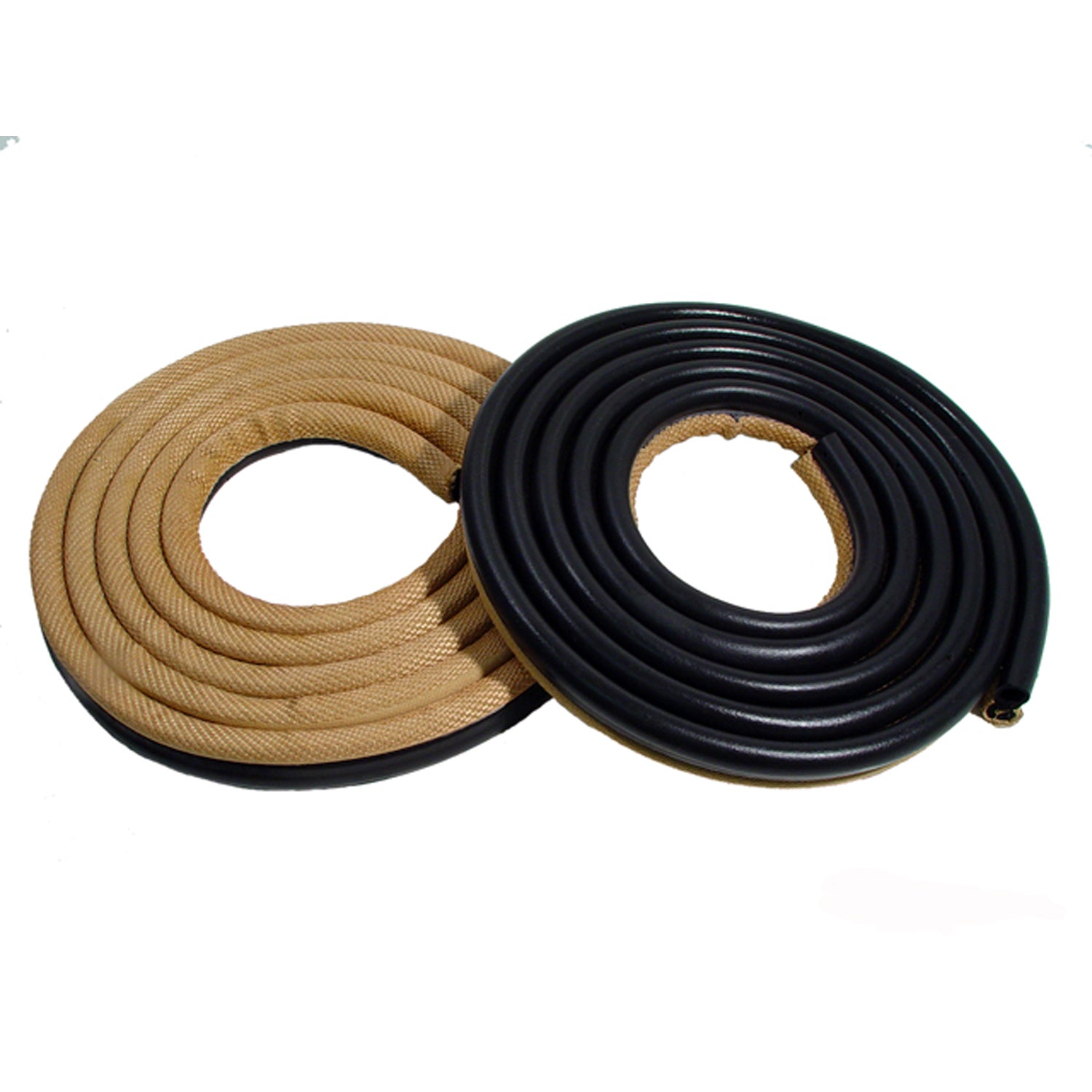 Tan/Beige Front Door Seals For Plymouth Valiant 1965-1966; LM 23-JTAN