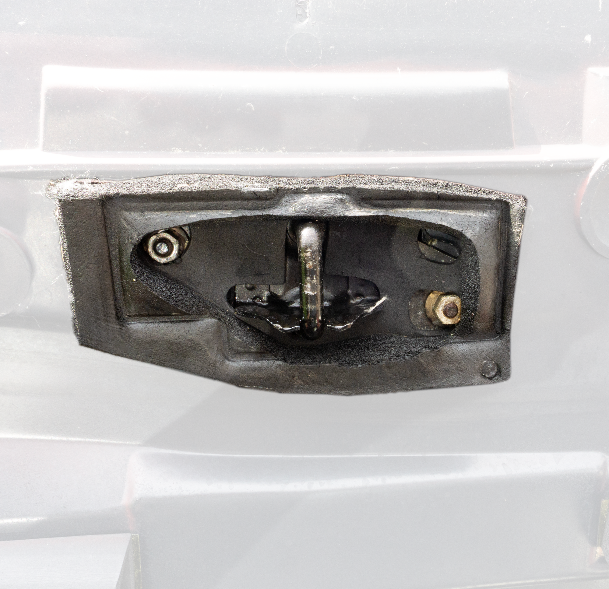 Hood Latch Seal and Backer with adhesive Pontiac Fiero 1984-1988; MP 111