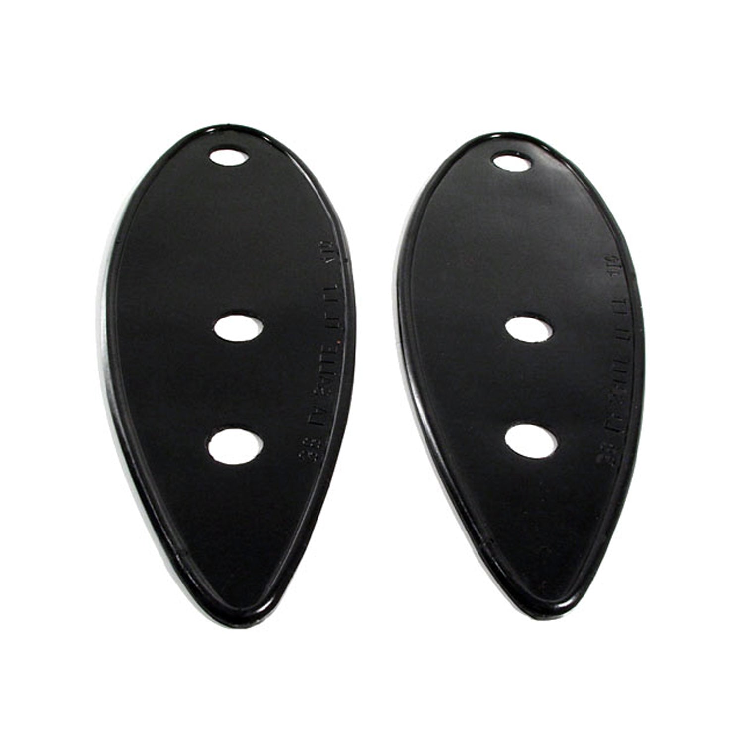 Tail-Light Pads For LaSalle Series 50 1938-1939 3-1/8" wide metal; MP 410