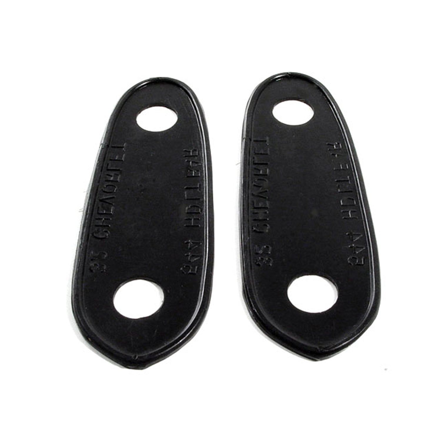 1-7/8" W X 5-3/8" L Headlight Bar Pads For Chevrolet Confederate 1932; MP 544