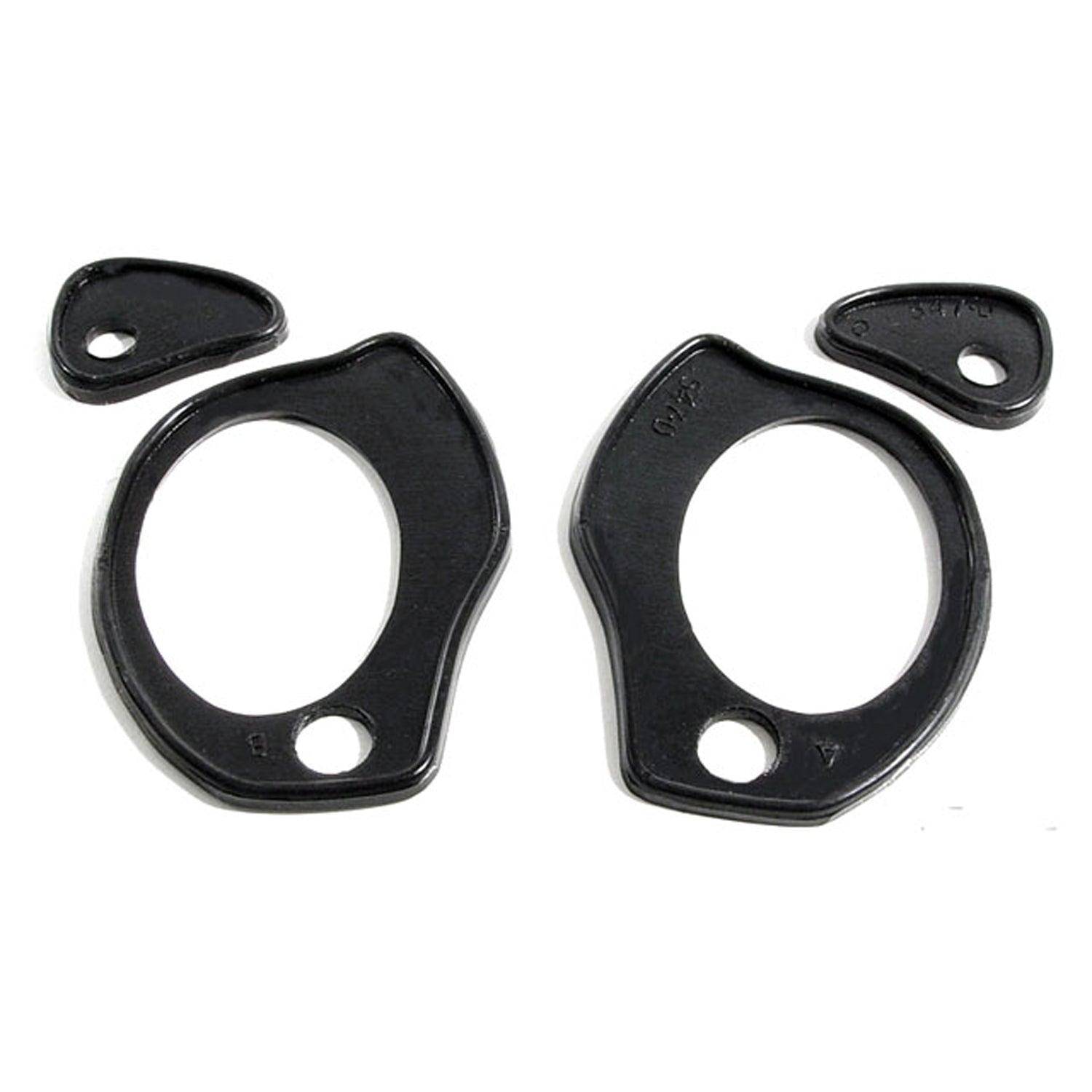 Door Handle Pads For Chevrolet Bel Air 1958-1960, Biscayne 1958-1960; MP 547-D
