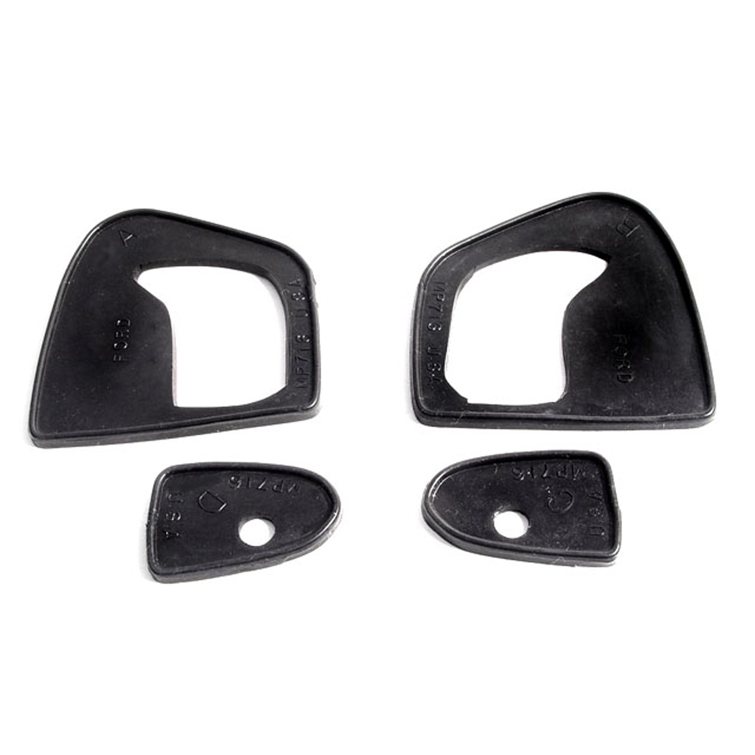 Door Handle Pads For Ford Club 1953-1956, Country Sedan 1952-1956; MP 716