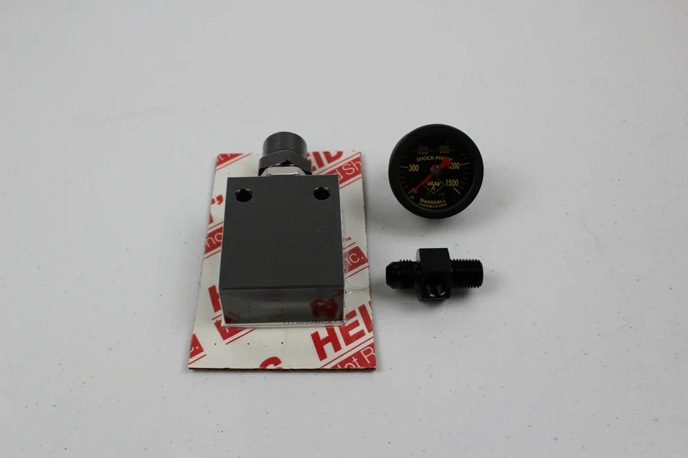 Heidts Adjustable Power Steering Valve With Gauge