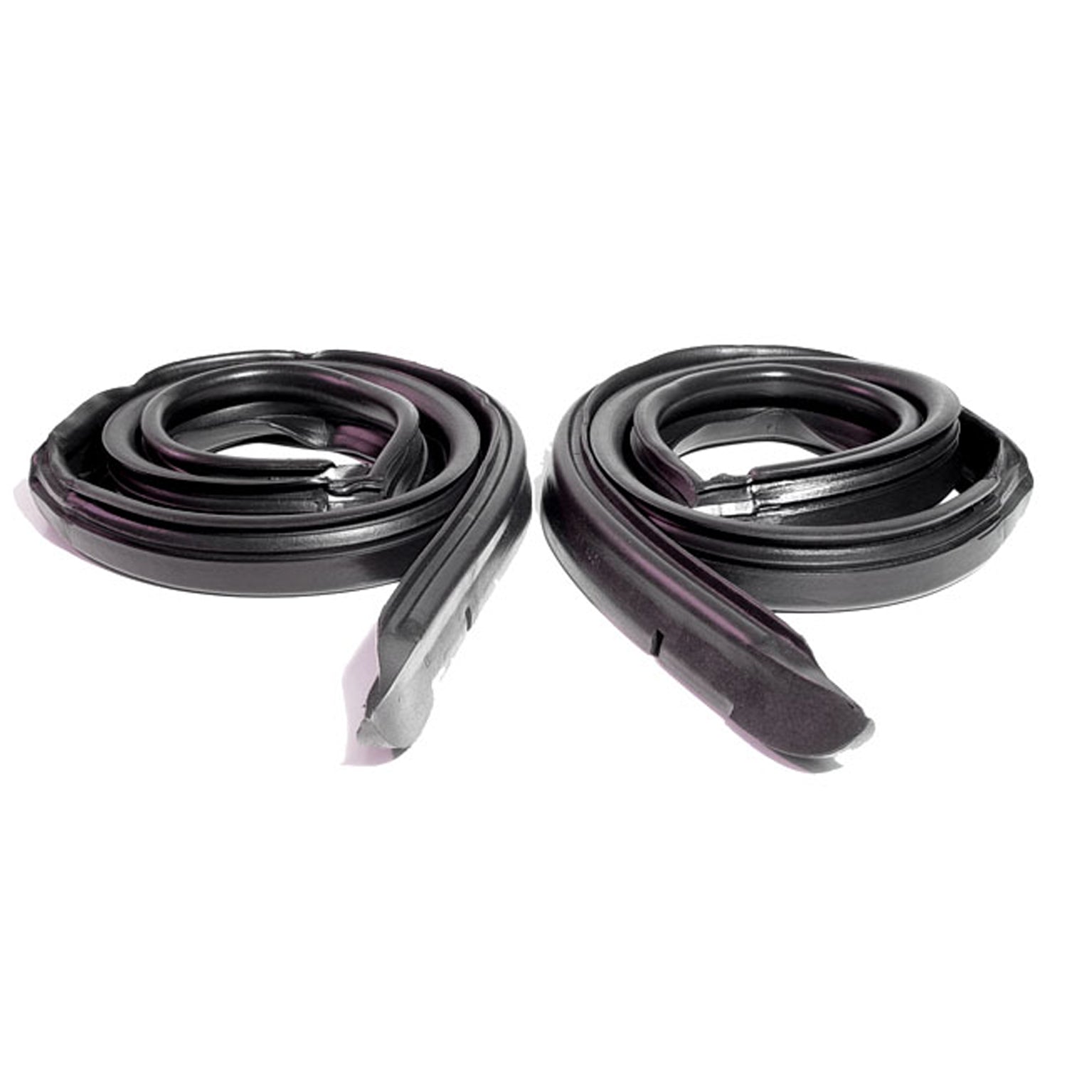 Molded Roof Rail Seals, 2-Door Hardtop For Dodge Coronet 1968-1970; RR 4001