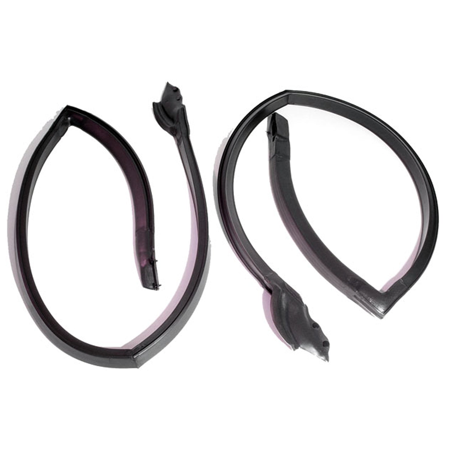 Molded Roof Rail Seals 2-Door Hardtop For Cadillac Eldorado 1971-1978; RR 5010