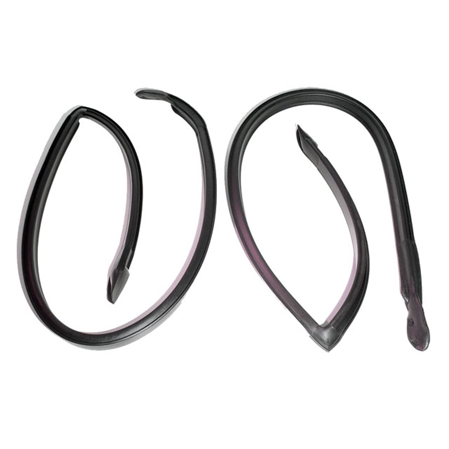 Roof Rail Seals with Molded Ends For Pontiac Grandville 1975 1653244; RR 5018