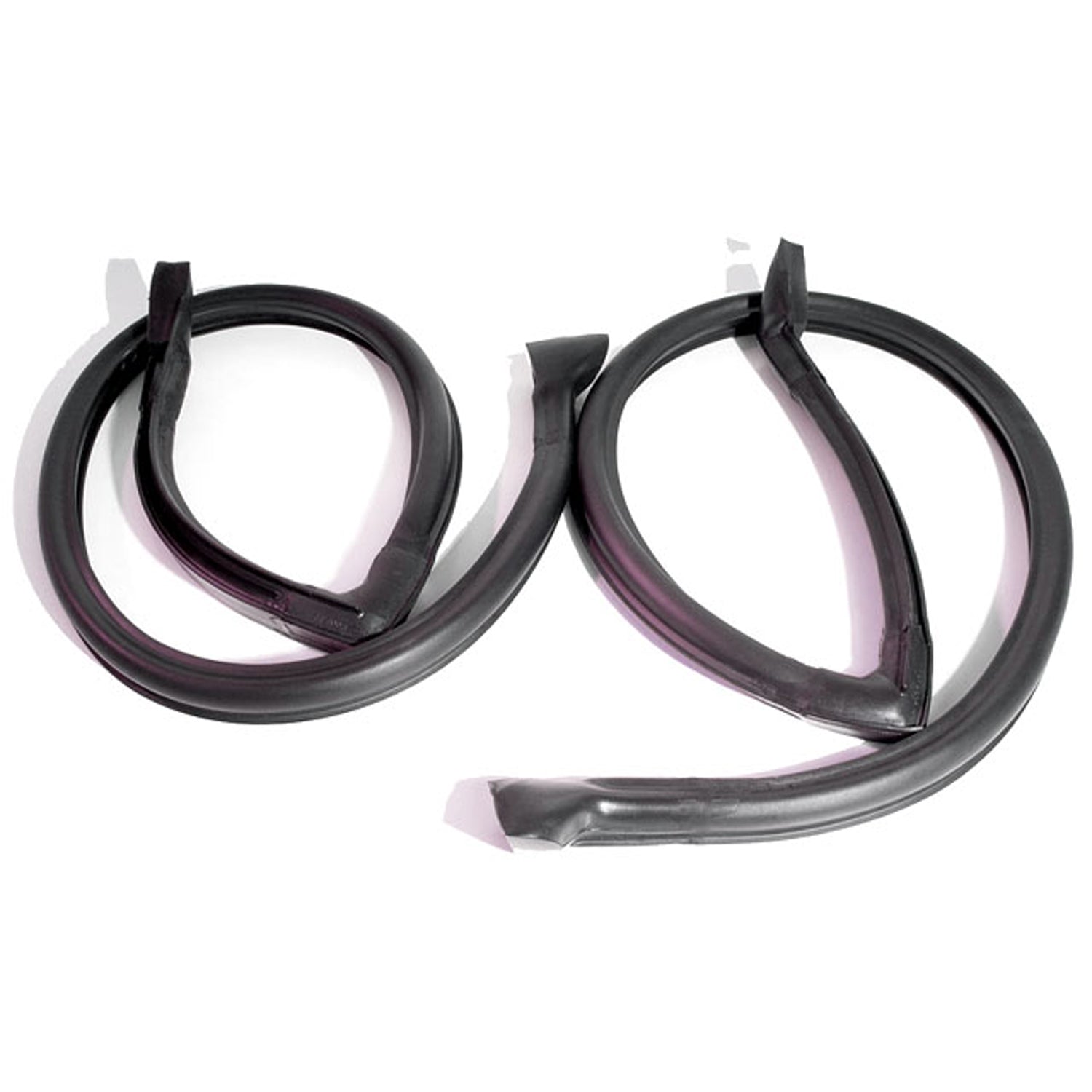 Roof Rail Seals with Molded Ends For Chevrolet Camaro 1982-1992; RR 7003