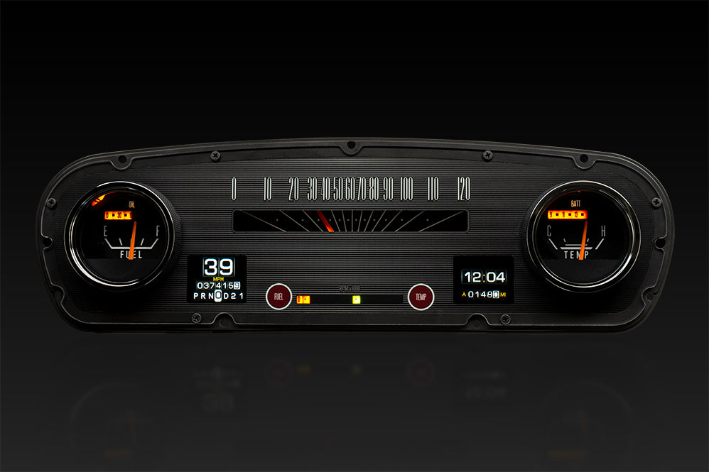 1965-66 Ford Truck Custom Dakota Digital RTX Gauges