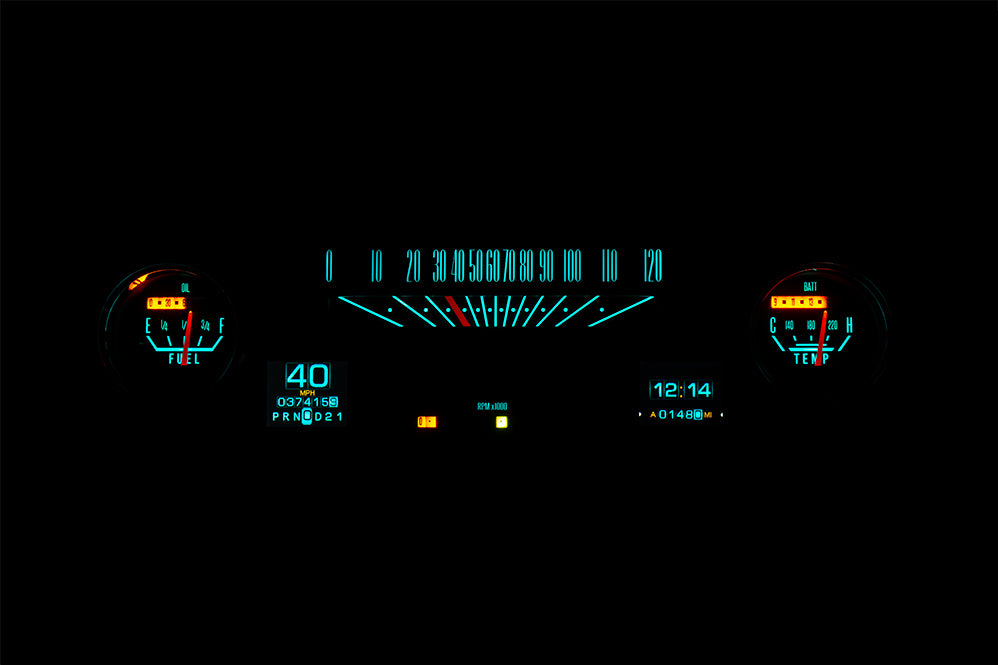 1965-66 Ford Truck Custom Dakota Digital RTX Gauges
