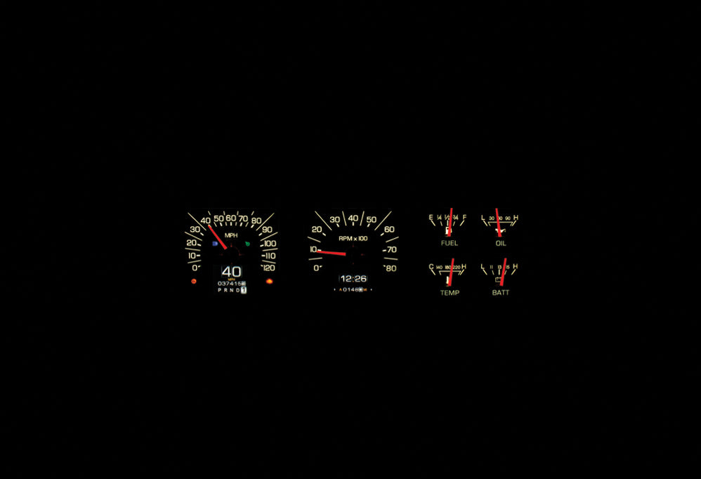 1980-86 Ford Pick up/Bronco Dakota Digital RTX Gauges