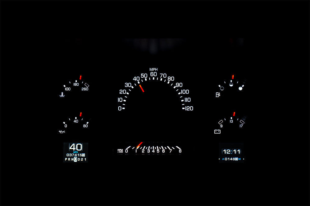 1988-91 Chevy and GMC Truck / SUV Dakota Digital RTX Gauges