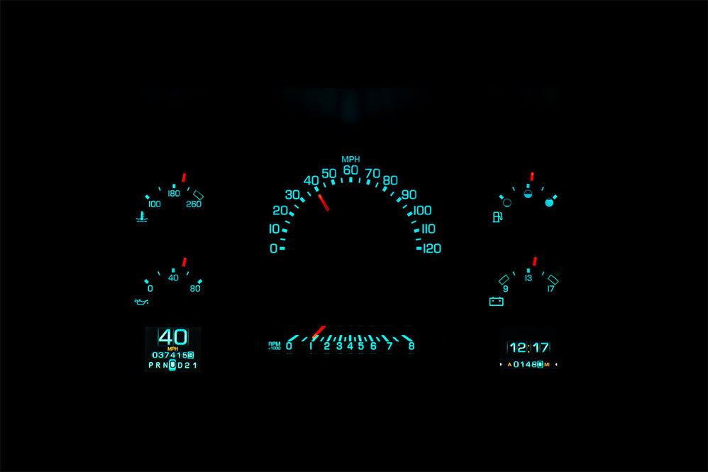 1988-91 Chevy and GMC Truck / SUV Dakota Digital RTX Gauges