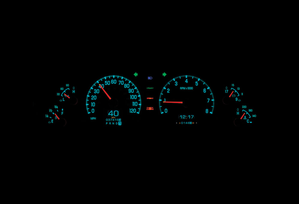 1997-04 Ford Pick up/Bronco Dakota Digital RTX Gauges