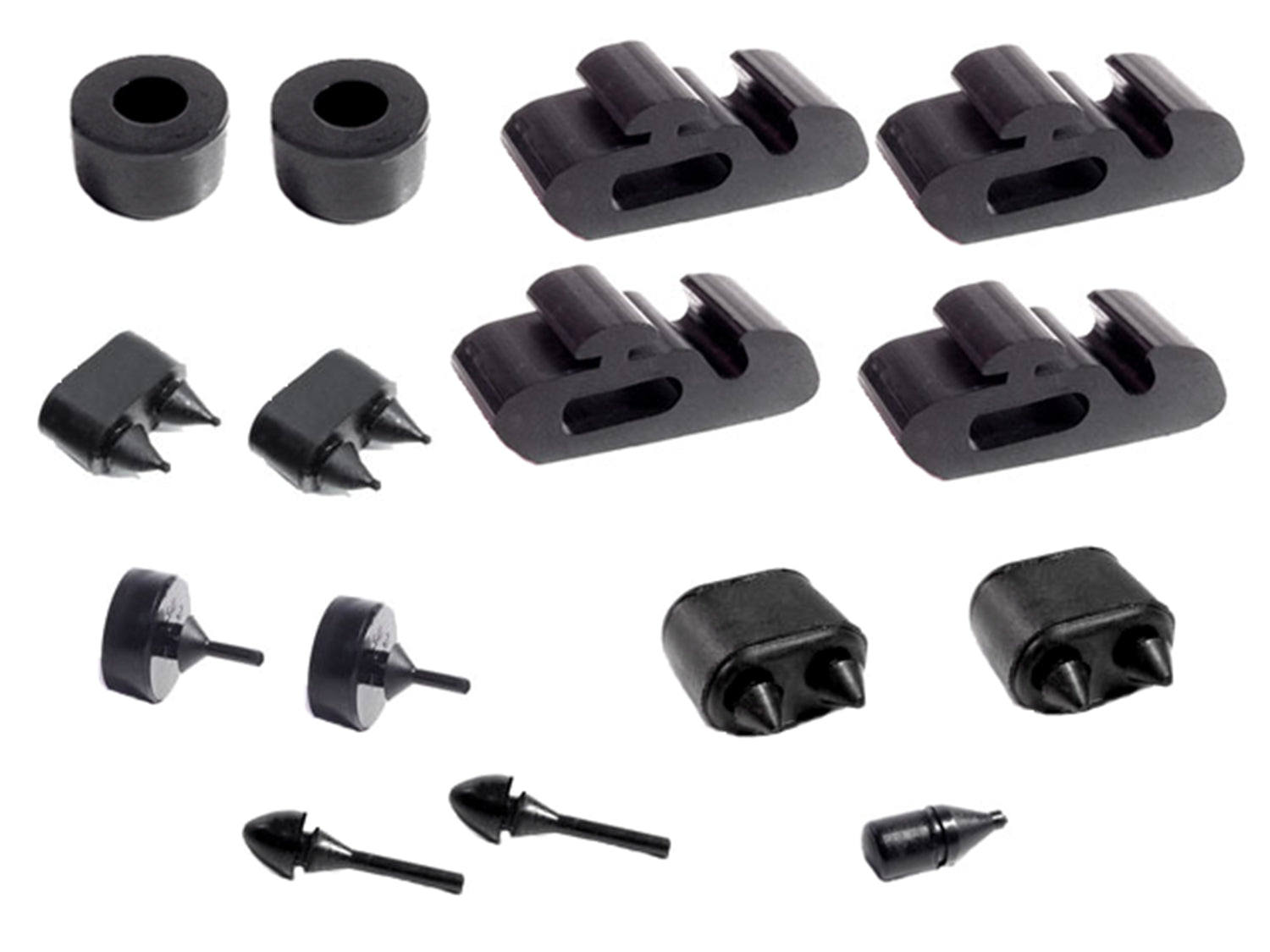Snap-In-Bumper Kit 15-Piece For Chevrolet Nova 1970-1974; SBK 211