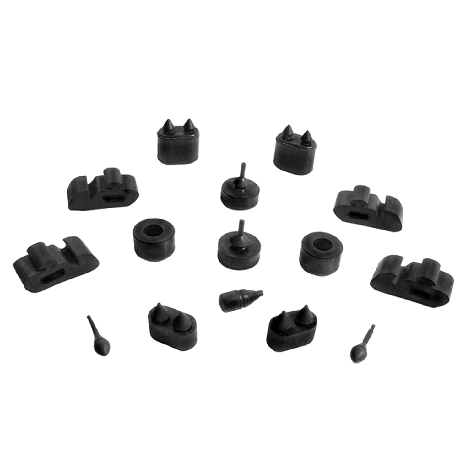 Snap-In-Bumper Kit 15-Piece For Chevrolet Nova 1970-1974; SBK 211