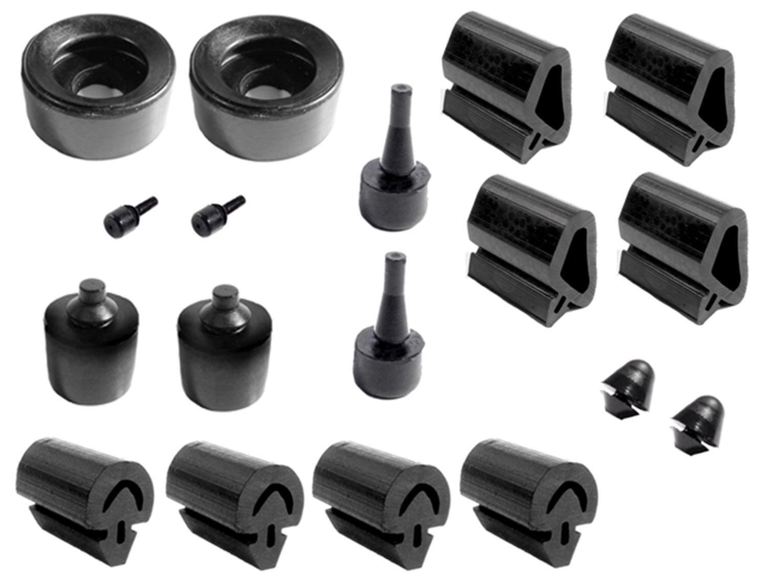 Snap-In-Bumper Kit 18-Piece For Dodge Coronet 1968-1970; SBK 2322