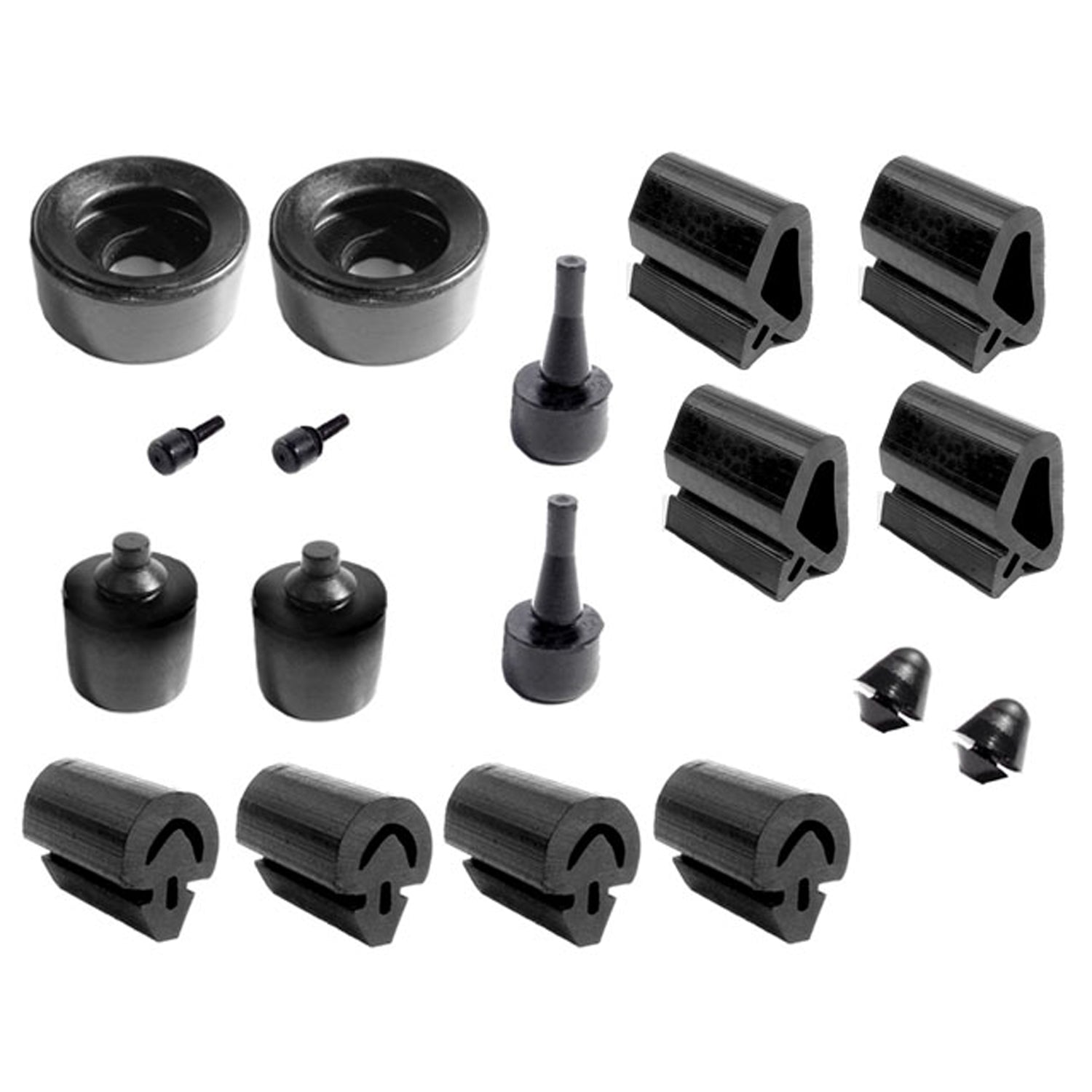 Snap-In-Bumper Kit 18-Piece For Dodge Coronet 1968-1970; SBK 2322