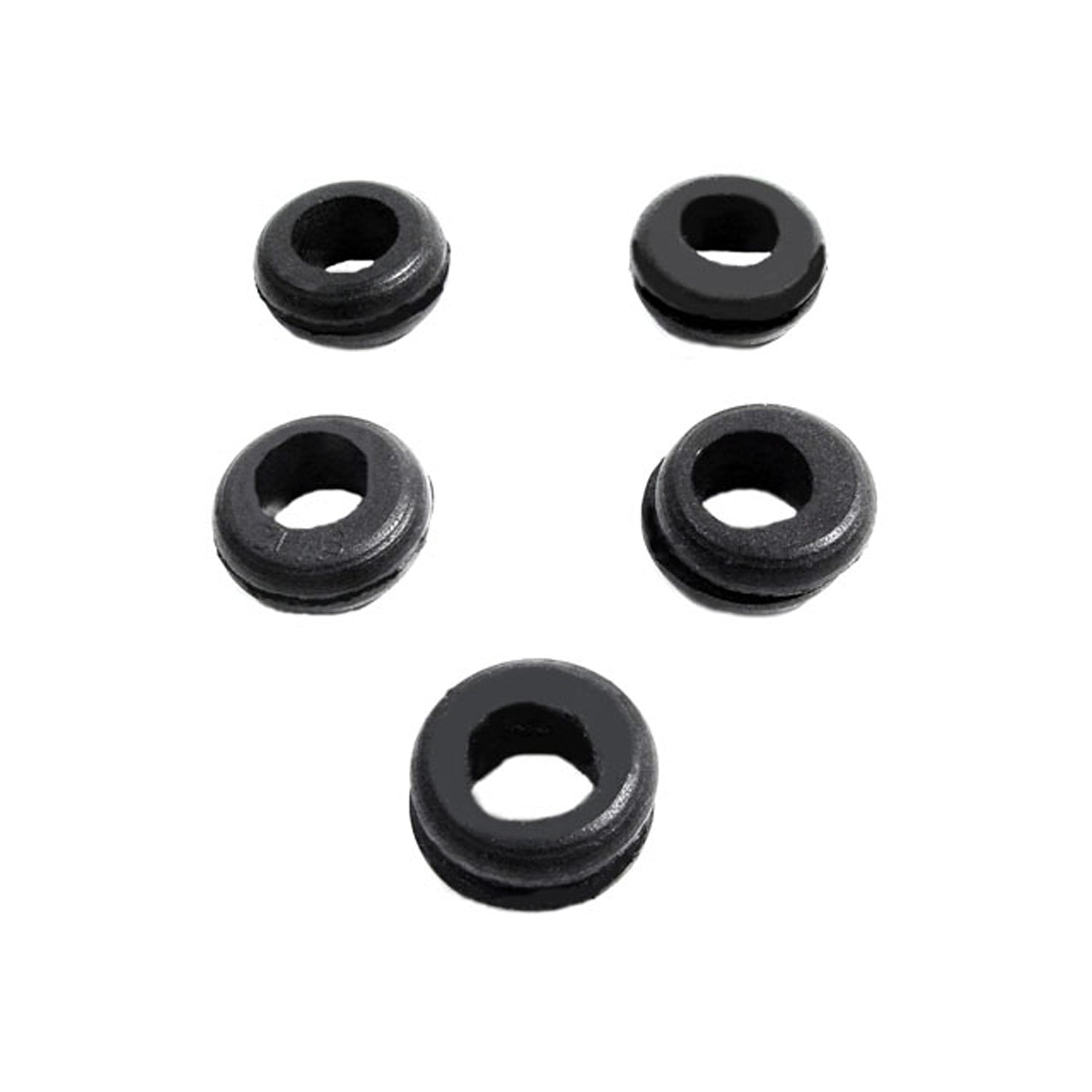 Sheet Metal Grommet 13/16" OD, 7/16" ID, 9/16" Hole, 5-Piece Set; SM 12-SET