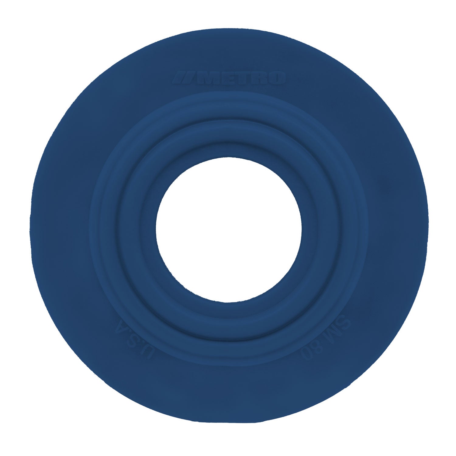 Dimmer Switch Grommet 2-1/2" flange with 1" I.D, Slate Blue; SM 80-C
