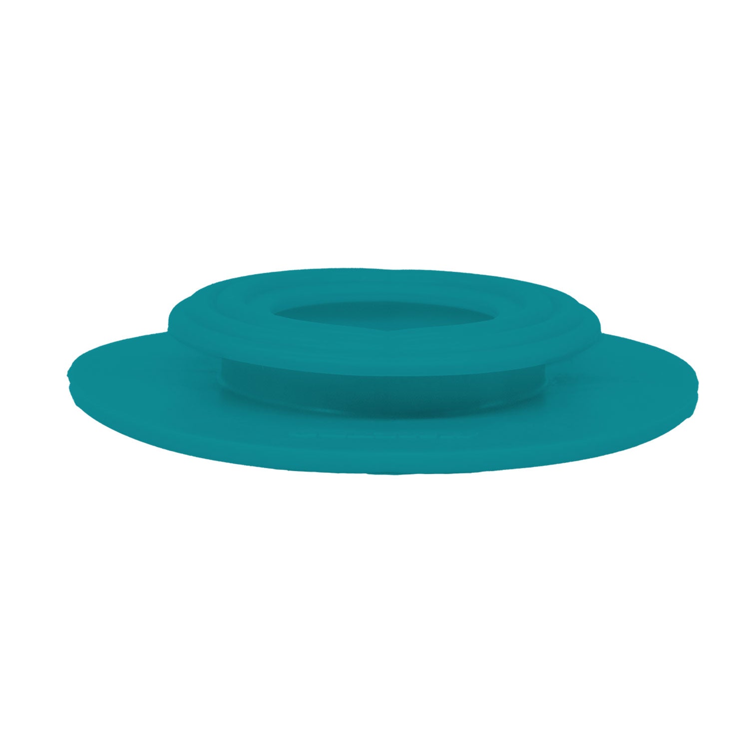Dimmer Switch Grommet 2-1/2" flange, 1" I.D, Teal Green, Rubber; SM 80-M