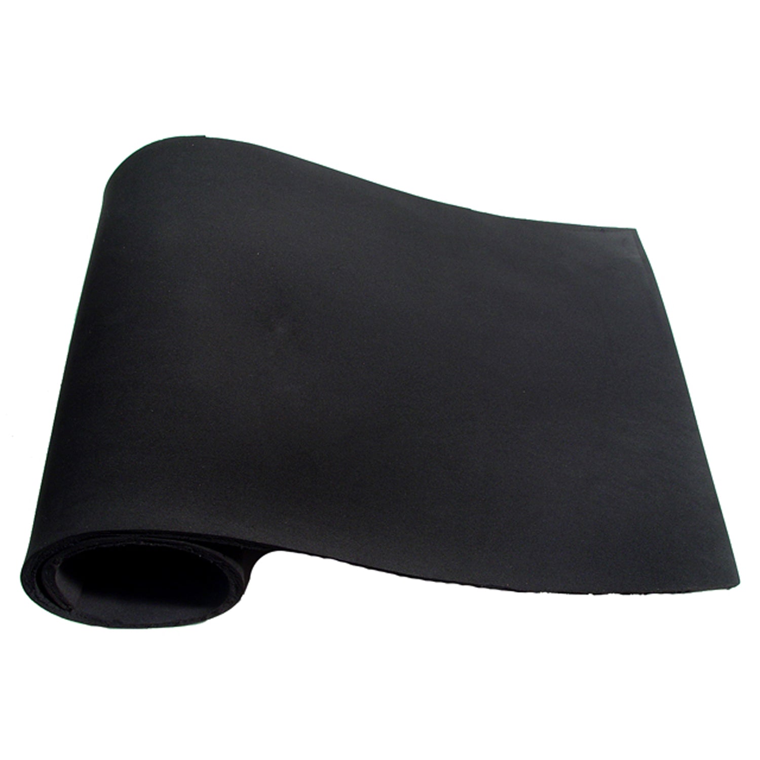 Closed Cell Sponge Rubber Sheet Dark Gray, 10" W X 28" L X 1/4" Thick SR 14-1028