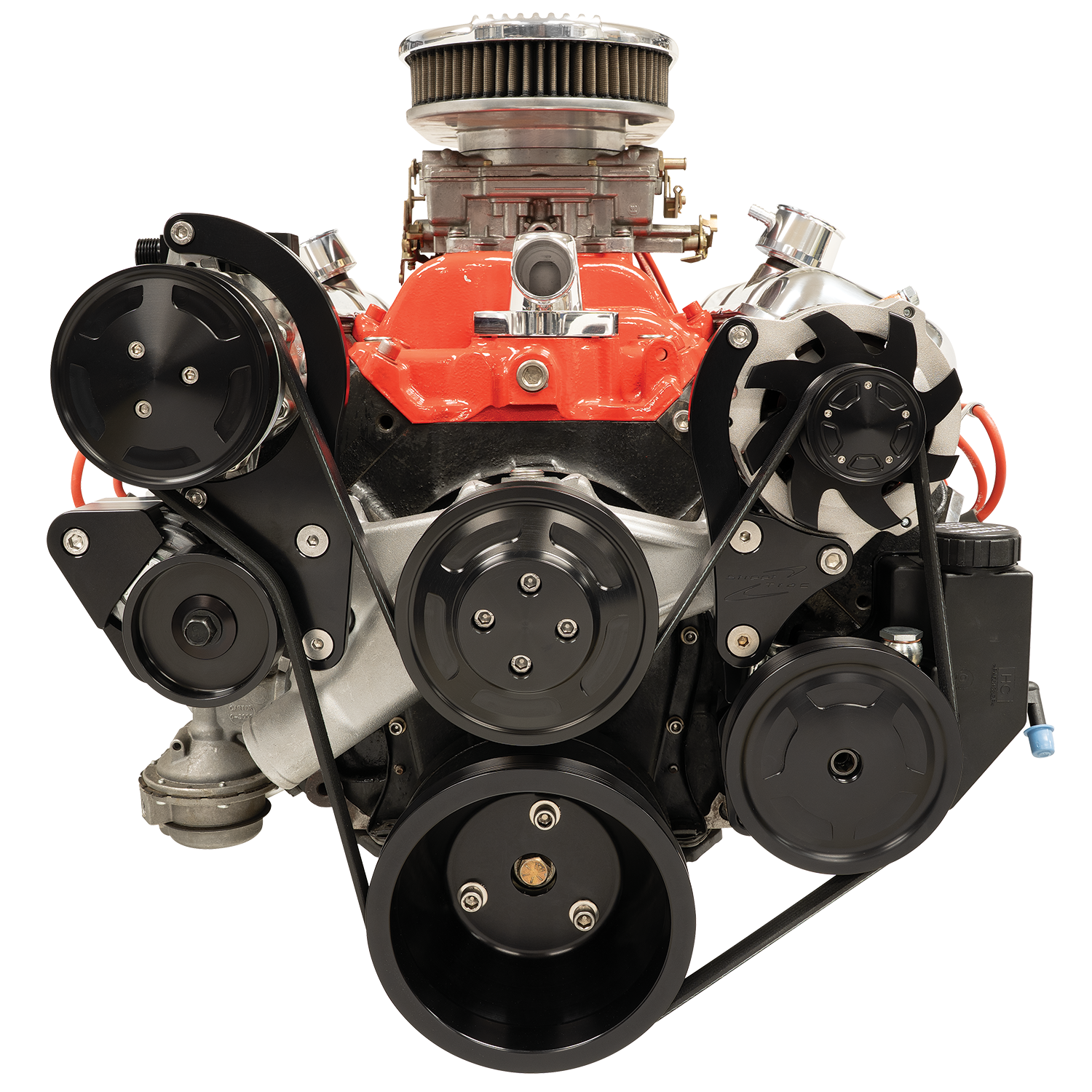 Big Block Chevy Street Trac Serpentine System - Billet Specialties