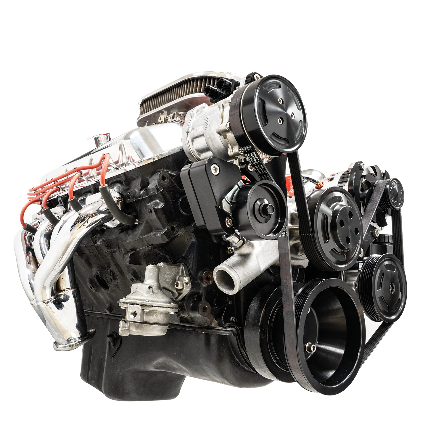 Big Block Chevy Street Trac Serpentine System - Billet Specialties