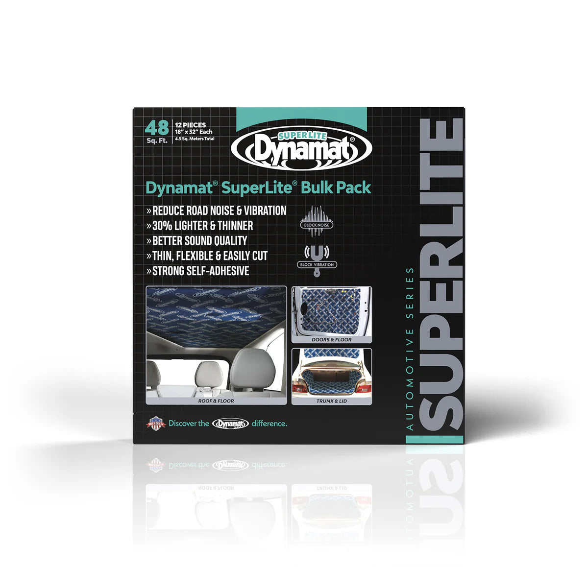 Dynamat SuperLite Sound Deadener Bulk Pack