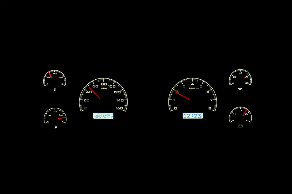 1982-85 Chevy S-10, Blazer and GMC S-15 Dakota Digital VHX Gauges