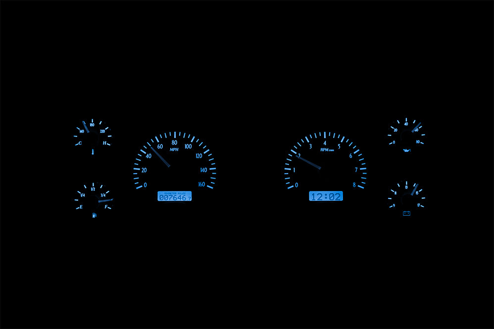 1982-85 Chevy S-10, Blazer and GMC S-15 Dakota Digital VHX Gauges