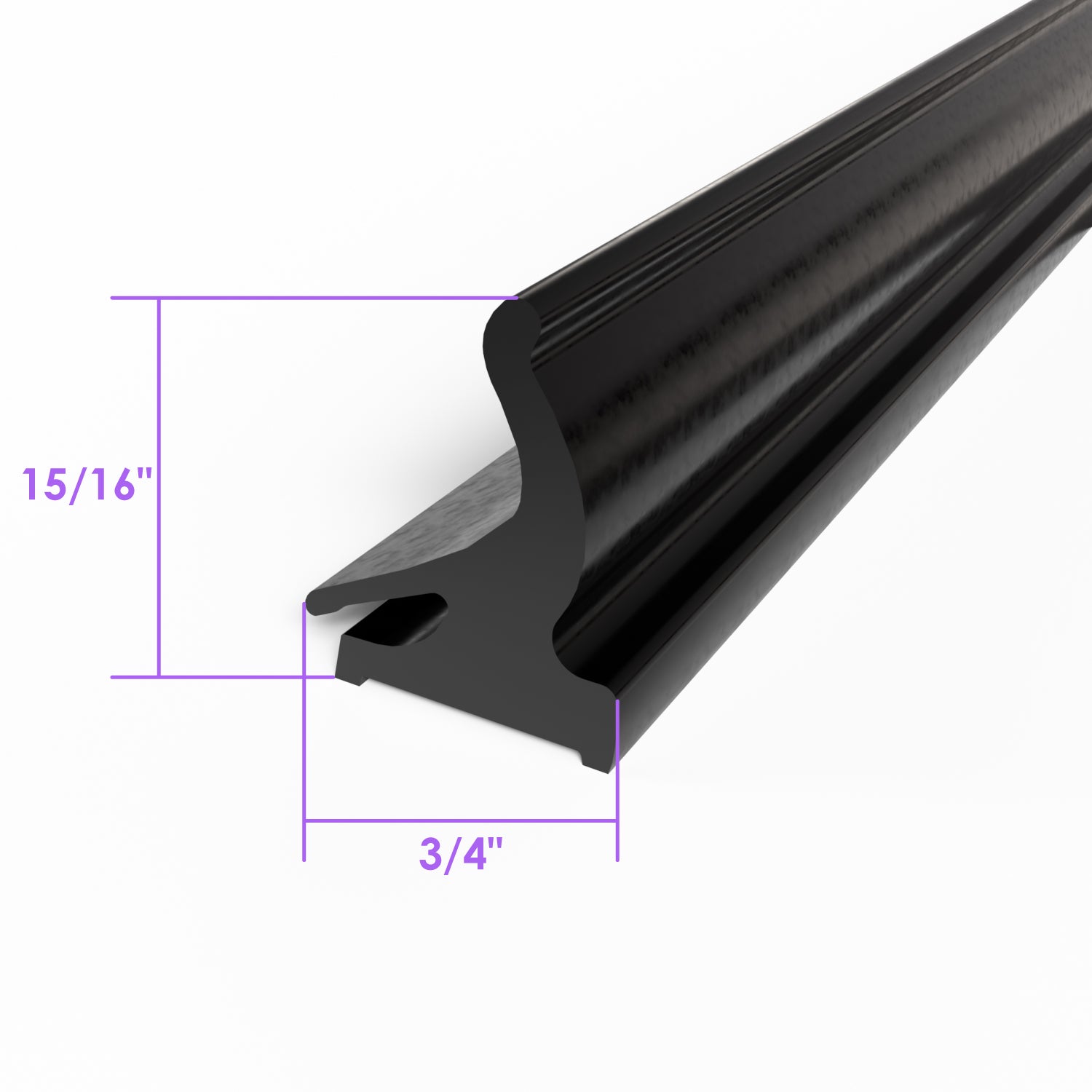Quarter Window Seals For Buick Invicta 1961-1963, LeSabre 1961-1964; VS 4-D