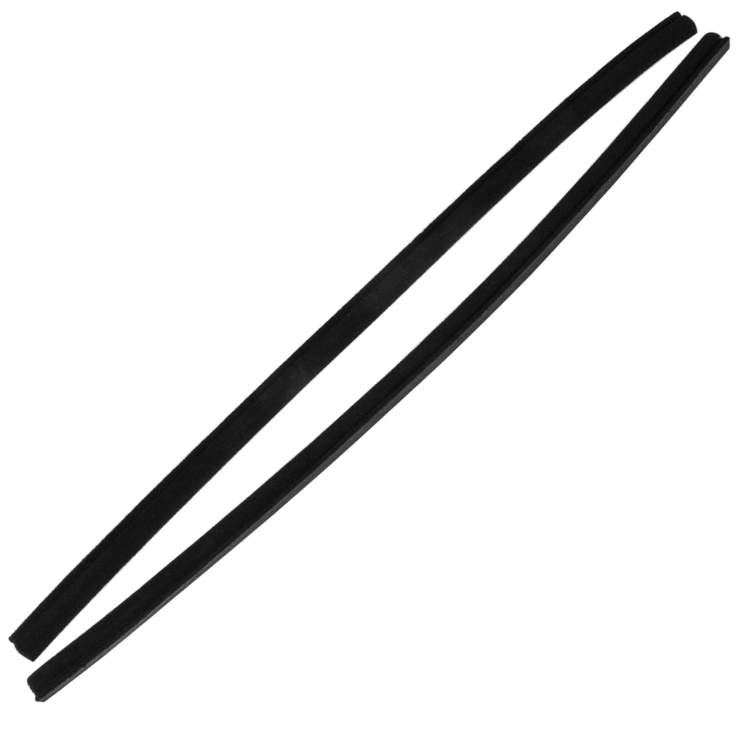 Rear Roll-Up Window Seals For Dodge 330, 440 1963-1964, 880 1965; VS 7-A/FL