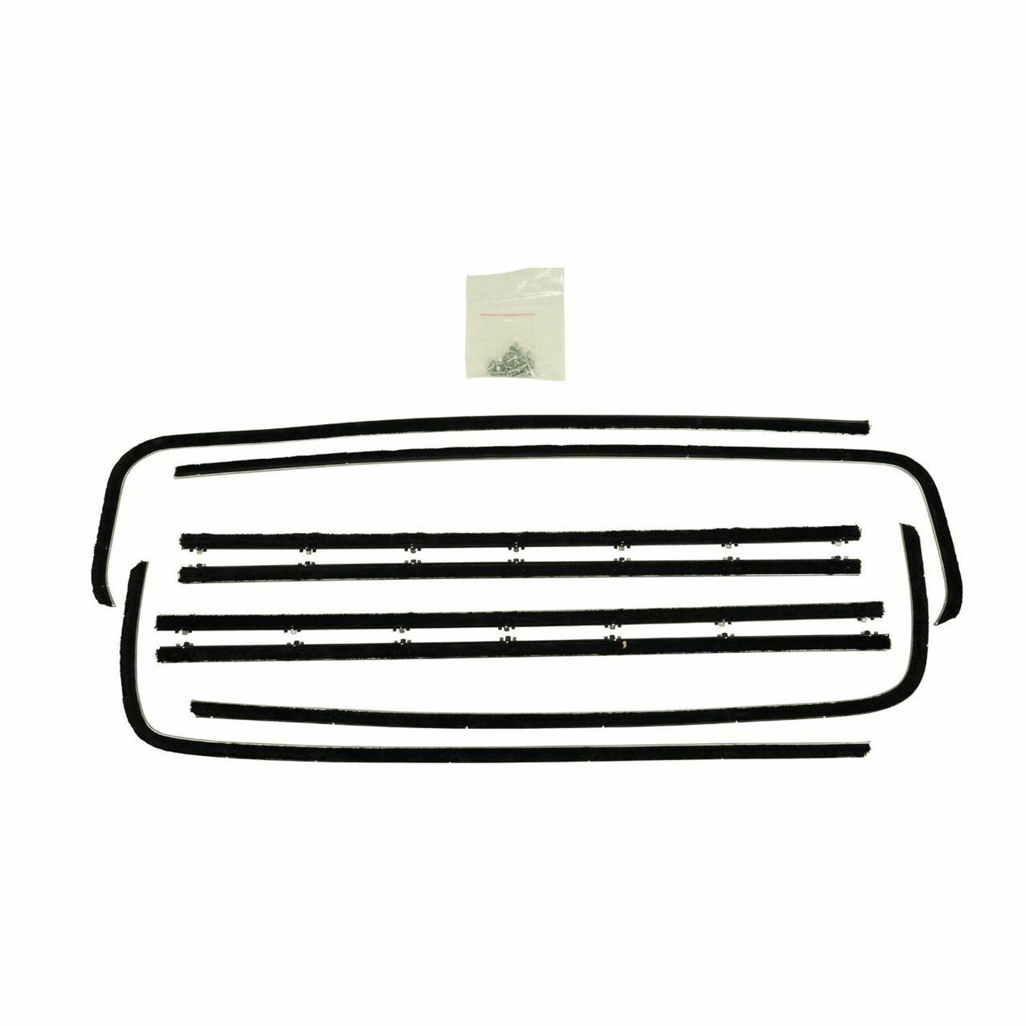Window Sweeper Kit - 2 Door Hardtop For Dodge Charger 1966-1967; WC 2300-14