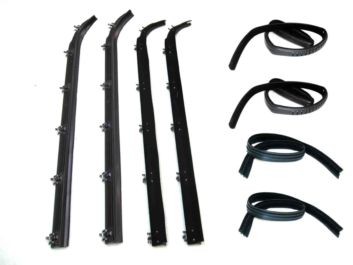 Window Sweeper/Window Channel Kit For Ford E-100 Econoline 1975-1980; WC 6600-14