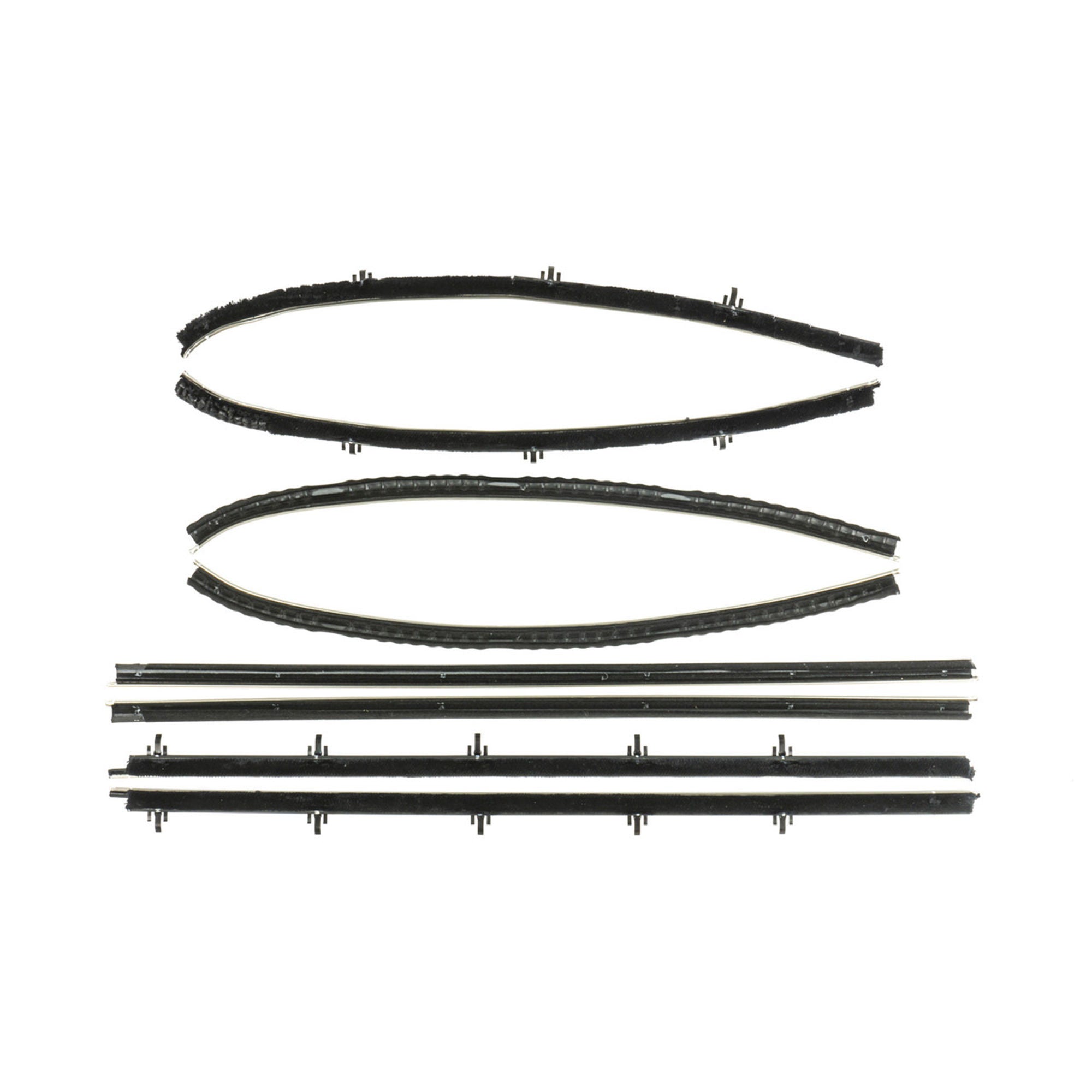 Window Sweeper Kit Fits 1968 Cutlass 2 Door Sedan. 8 Piece.; wc 7300-34