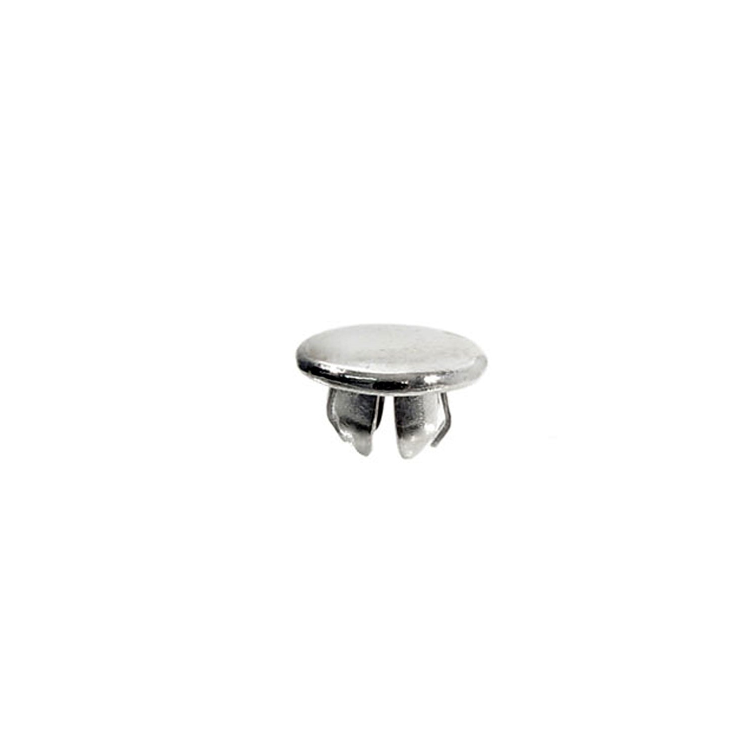 Chrome Plug Button 1/4" Hole Sz, .035" - .062" Max Working Thickness; WF 1000-A