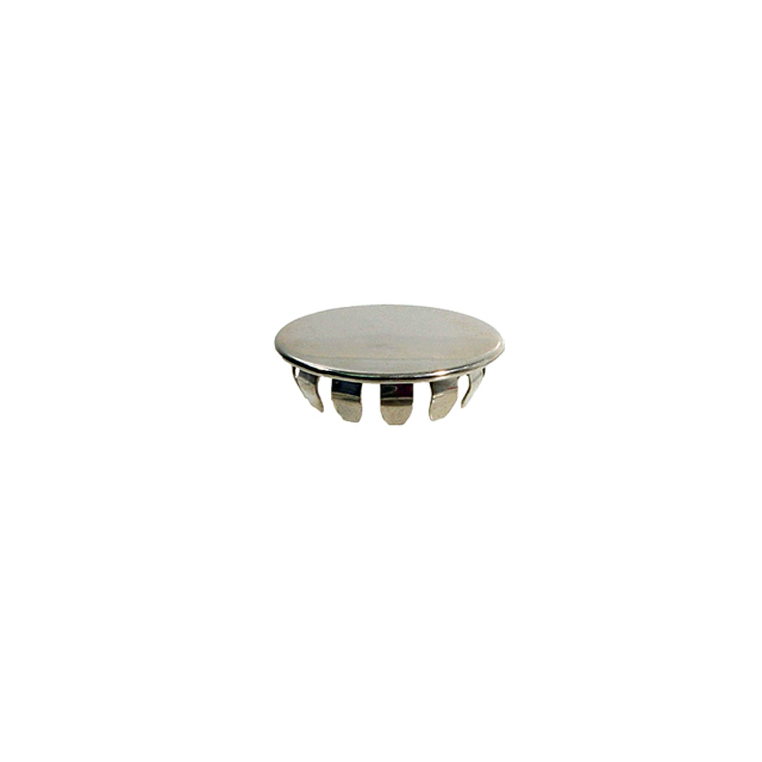 Chrome Plug Button 7/8" Hole Sz, .031"-.093" Max Working Thickness; WF 1000-G